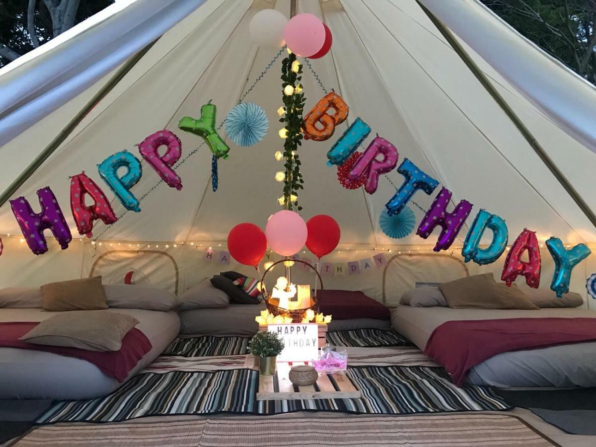 Luxury tent Glamping Kaki - Large Bell Tent Singapore