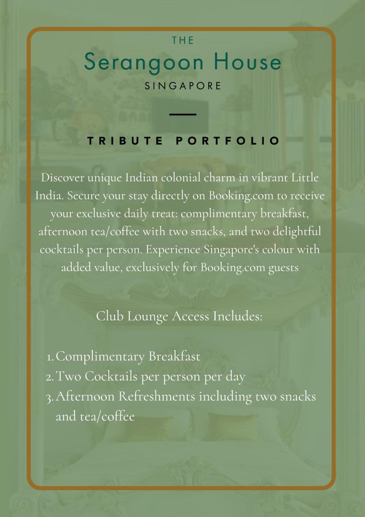The Serangoon House, A Tribute Portfolio Hotel Singapore 4*