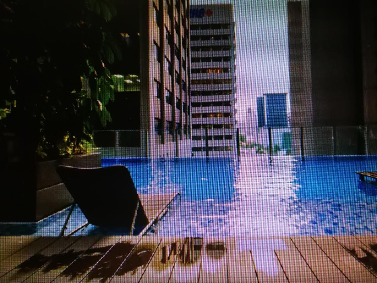 Apartment City Balcony With Marina Bay View Singapore