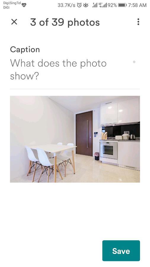 Apartment City Balcony With Marina Bay View Singapore