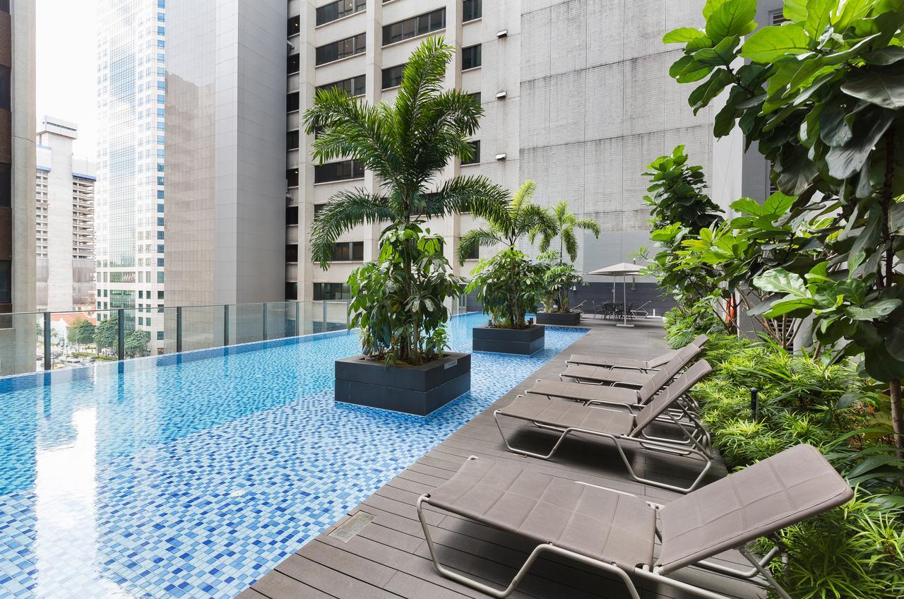 Apartment City Balcony With Marina Bay View *