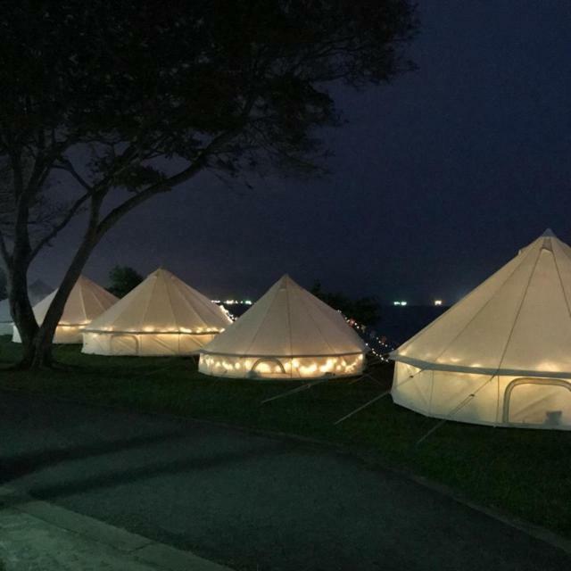 Marangyang tolda Glamping Kaki - Large Bell Tent