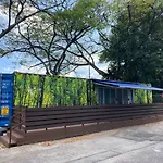 Shipping Container Hotel At Haw Par Villa Googlemap Address 27 Zehnder Road Taxi And Cars Can Only Enter Via Zehnder Road