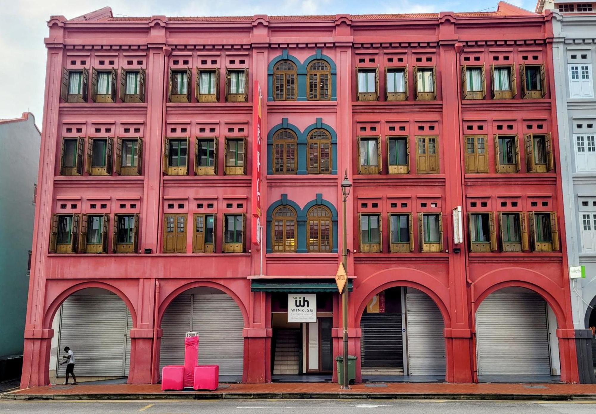 Hotel kapsul Wink At Upper Cross Street Singapura