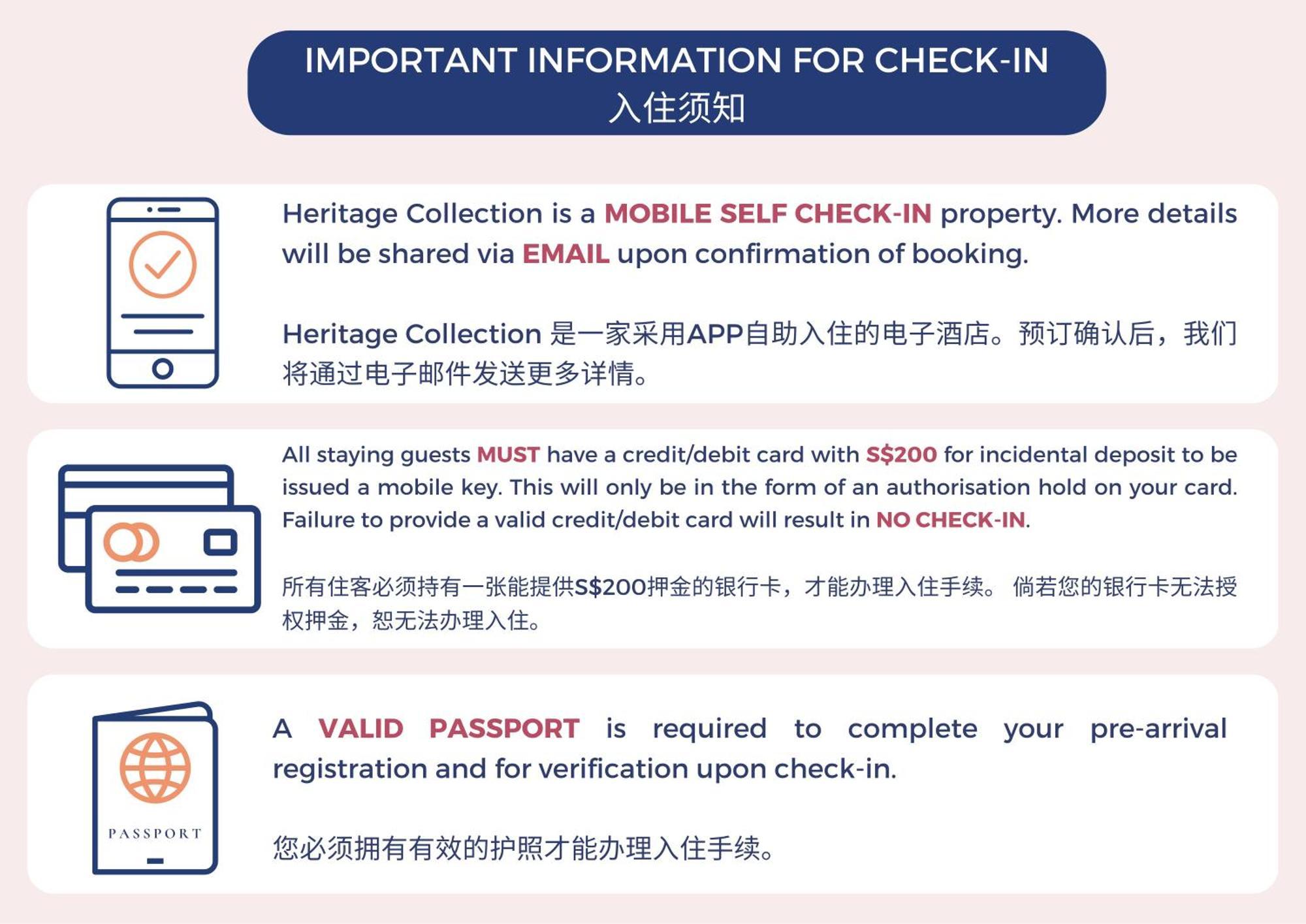 Heritage Collection On Victoria - Mobile App Check-in Singapore